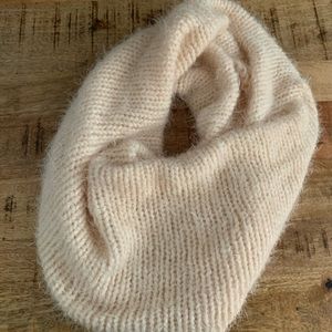 LOFT soft pink infinity scarf